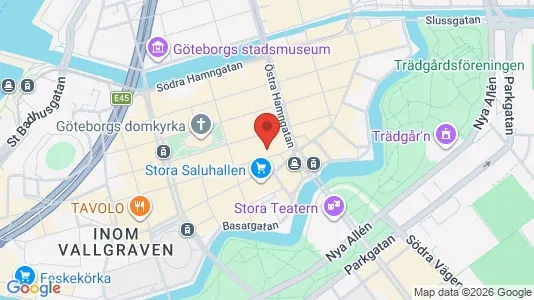 Kontorlokaler til leje i Gøteborg Centrum - Foto fra Google Street View