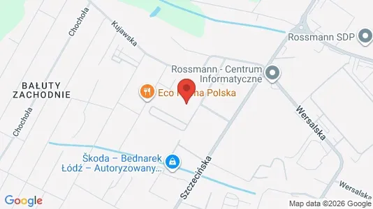 Büros zur Miete i Łódź – Foto von Google Street View