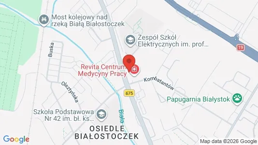 Büros zur Miete i Białystok – Foto von Google Street View