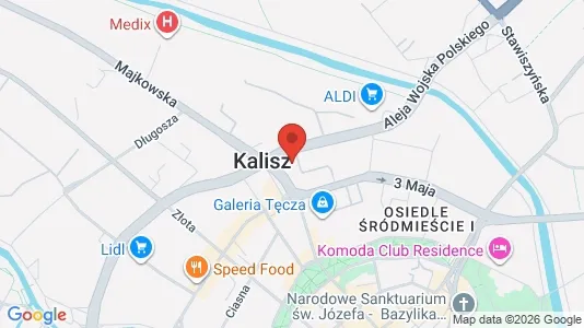 Kontorer til leie i Kaliski – Bilde fra Google Street View