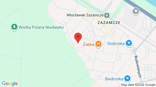 Büros zur Miete i Włocławek – Foto von Google Street View