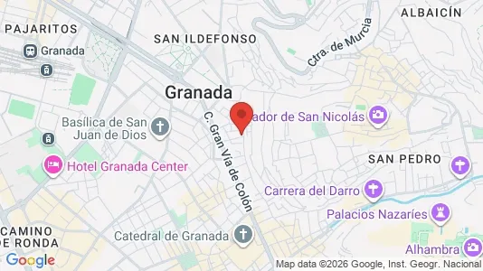 Office spaces for rent i Granada - Photo from Google Street View