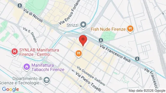 Commercial properties for sale i Firenze - kort over placeringen