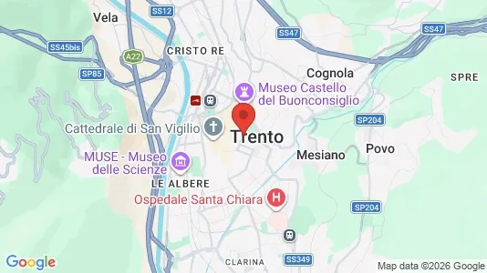 Büros zur Miete i Trento – Foto von Google Street View