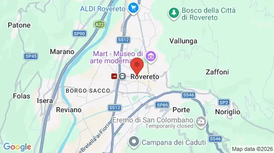 Büros zur Miete i Rovereto – Foto von Google Street View