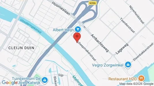 Lokaler til leie i Katwijk – Bilde fra Google Street View