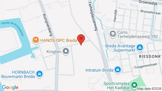 Lokaler til leje i Breda - Foto fra Google Street View
