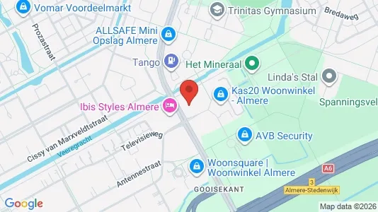 Kontorer til leie i Almere – Bilde fra Google Street View