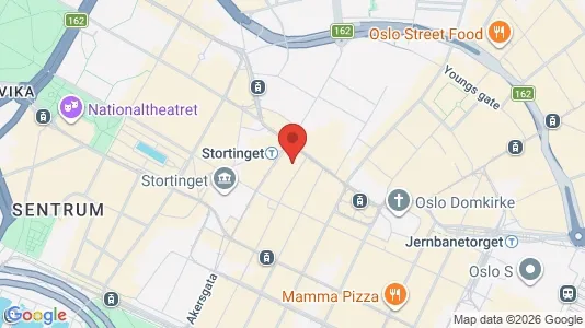 Kontorlokaler til leje i Oslo Sentrum - Foto fra Google Street View