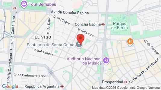 Kontorlokaler til leje i Madrid Chamartín - Foto fra Google Street View