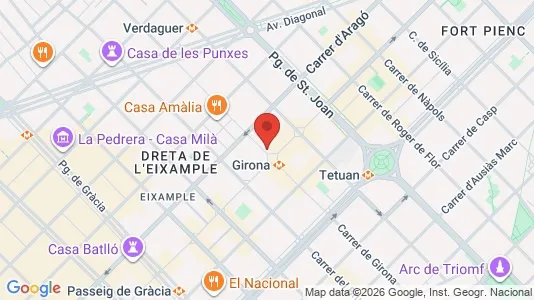 Kantorruimte te huur i Barcelona Eixample - Foto uit Google Street View