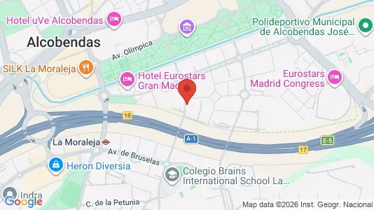Kontorlokaler til leje i Alcobendas - Foto fra Google Street View