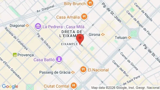 Kantorruimte te huur i Barcelona Eixample - Foto uit Google Street View