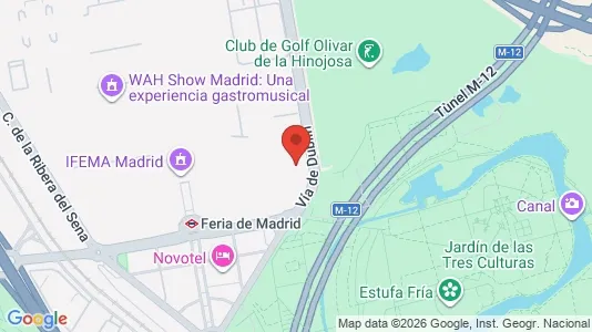 Office spaces for rent i Madrid Barajas - Photo from Google Street View