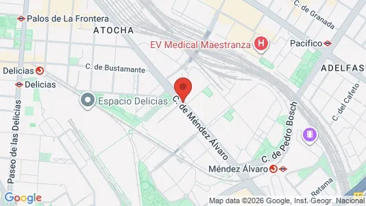 Commercial properties for rent i Madrid Arganzuela - Photo from Google Street View