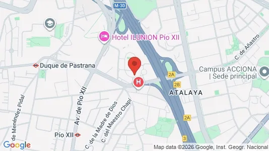 Kontorlokaler til leje i Madrid Chamartín - Foto fra Google Street View
