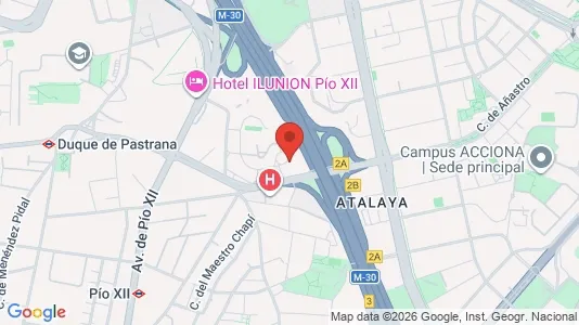 Kontorer til leie i Madrid Chamartín – Bilde fra Google Street View
