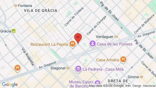 Toimistotilat Vuokrattavana i Barcelona Eixample - Kuva Google Street Viewstä