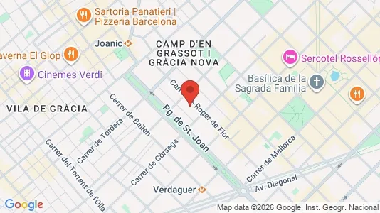 Bedrijfsruimtes te huur i Barcelona Eixample - Foto uit Google Street View
