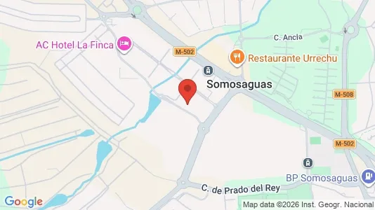 Gewerbeflächen zur Miete i Boadilla del Monte – Foto von Google Street View