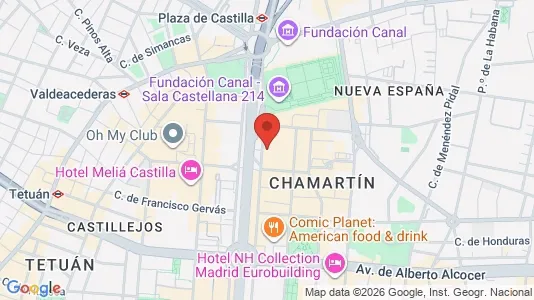 Lokaler til leie i Madrid Chamartín – Bilde fra Google Street View