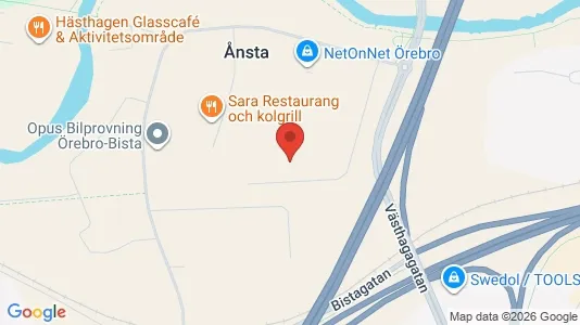 Büros zur Miete i Örebro – Foto von Google Street View
