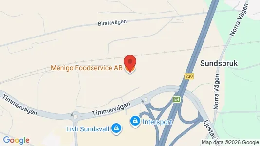 Kontorlokaler til leje i Sundsvall - Foto fra Google Street View