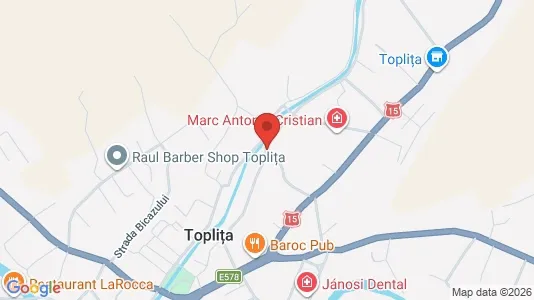 Kliniklokaler til leje i Topliţa - Foto fra Google Street View