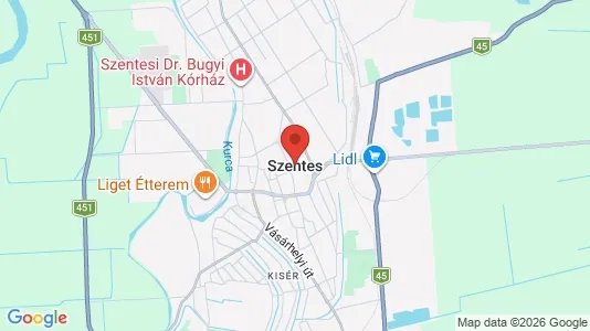 Lokaler til salg i Szentesi - Foto fra Google Street View
