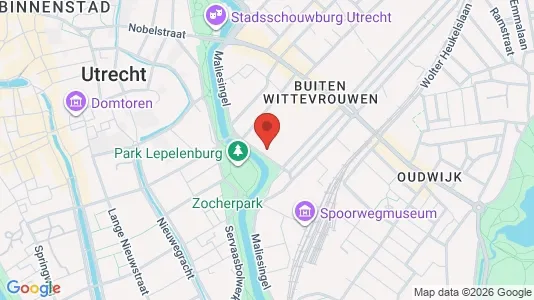 Office spaces for rent i Utrecht Oost - kort over placeringen