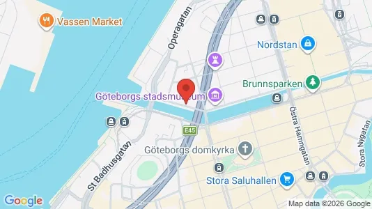 Kontorlokaler til leje i Gøteborg Centrum - Foto fra Google Street View
