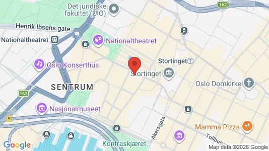 Office spaces for rent i Oslo Sentrum - kort over placeringen