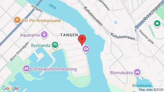 Office spaces for rent i Kristiansand - kort over placeringen