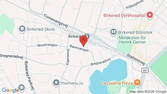 Office spaces for rent i Birkerød - Photo from Google Street View
