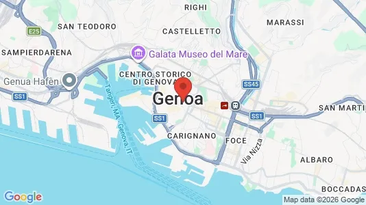 Lokaler til salg i Genova - kort over placeringen