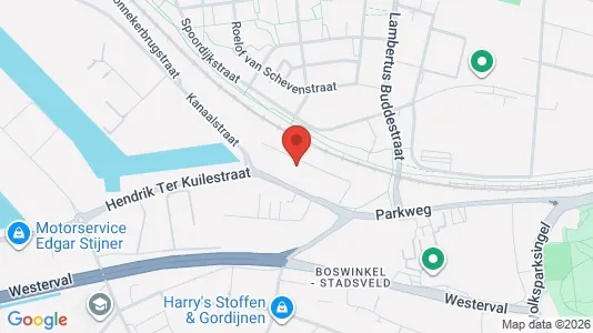 Nieruchomości komercyjne Na sprzedaż i Enschede - kort over placeringen