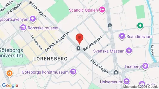 Kontorlokaler til leje i Gøteborg Centrum - Foto fra Google Street View