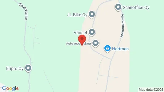 Værkstedslokaler til leje i Espoo - Foto fra Google Street View