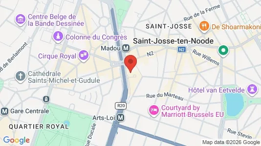 Office spaces for rent i Brussels Sint-Joost-ten-Node - Photo from Google Street View