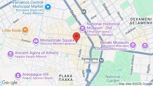 Office spaces for rent i Athens Omonia - Photo from Google Street View