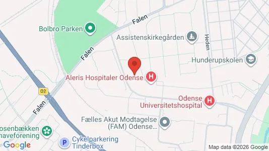 Office spaces for rent i Odense C - Photo from Google Street View