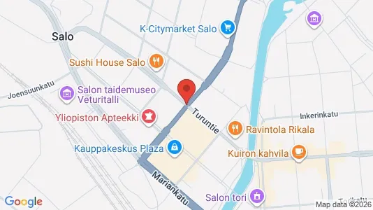 Office spaces for rent i Salo - Photo from Google Street View