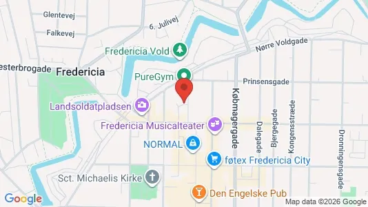 Office spaces for rent i Fredericia - Photo from Google Street View