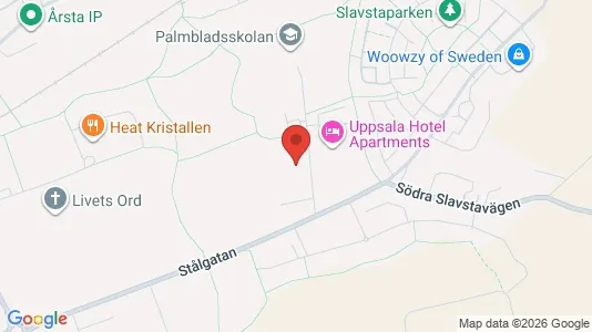 Commercial properties for sale i Uppsala - kort over placeringen