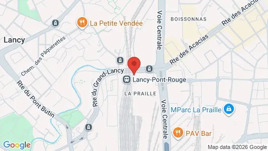Büros zur Miete i Lancy – Foto von Google Street View