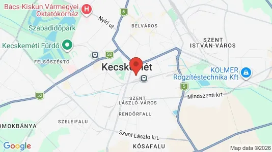 Butikslejemål til leje i Kecskeméti - Foto fra Google Street View