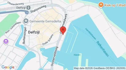Lokaler til leie i Delfzijl – Bilde fra Google Street View