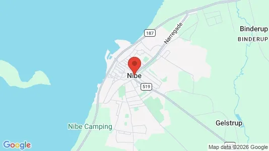 Winkels te huur i Nibe - Foto uit Google Street View