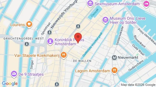 Kontorlokaler til leje i Amsterdam Centrum - Foto fra Google Street View