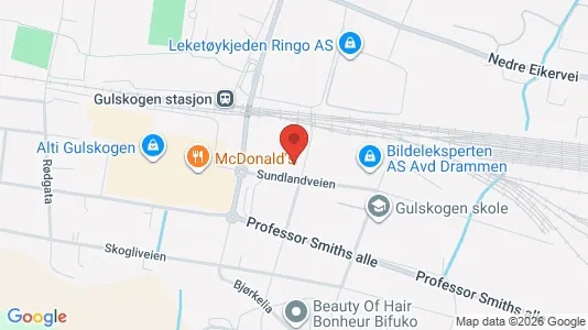 Kontorslokaler för uthyrning i Drammen – Foto från Google Street View